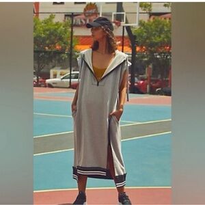 FP Movement by Free People Gray Long Sleeve Dress